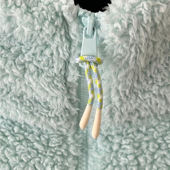 Cozy Mint Green Fleece Jacket - Picture 4 of 5